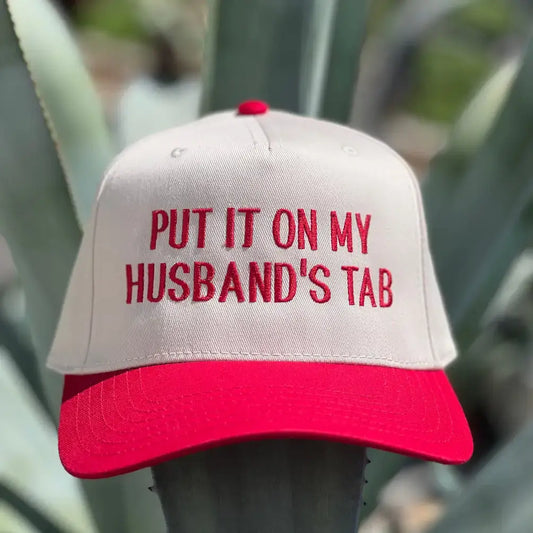 Put It On My Husband's Tab: Red