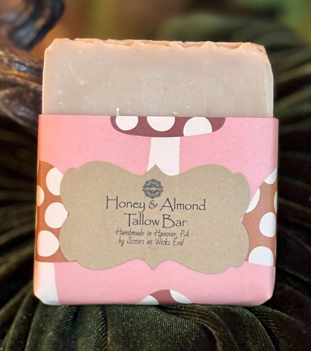 Honey & Almond Tallow Bar