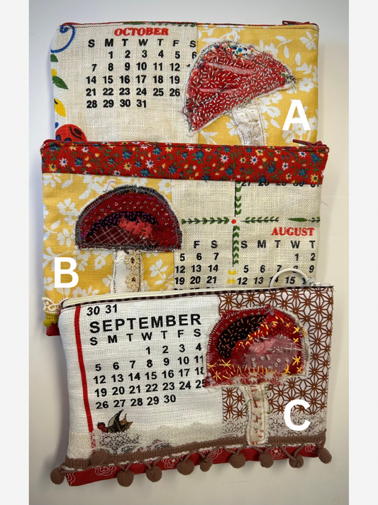Shroom Zipper Pouch
