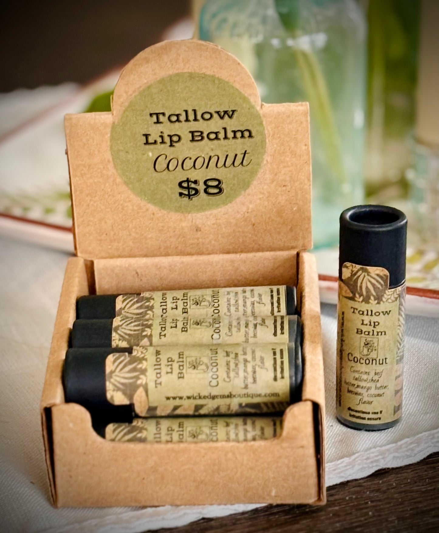 Tallow Lip Balm