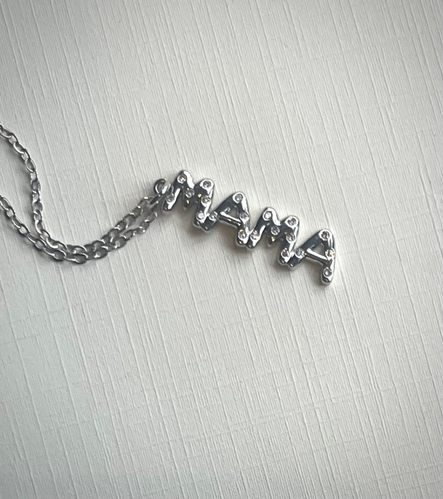 Mama Necklace / Silver