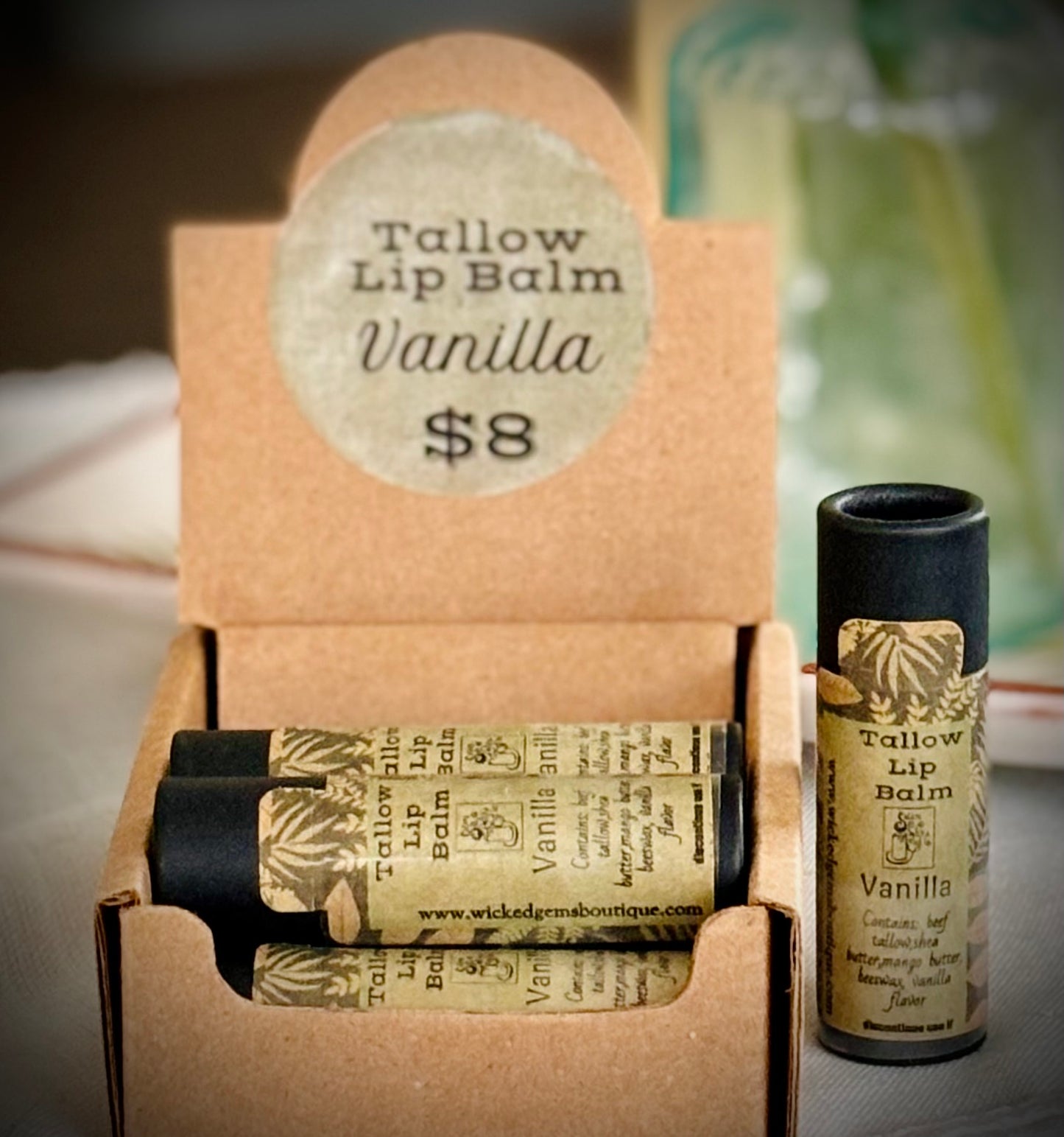 Tallow Lip Balm