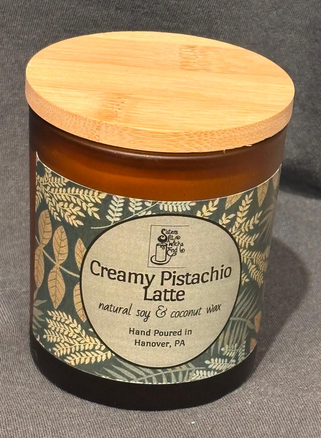 Creamy Pistachio Latte / 10oz Candle